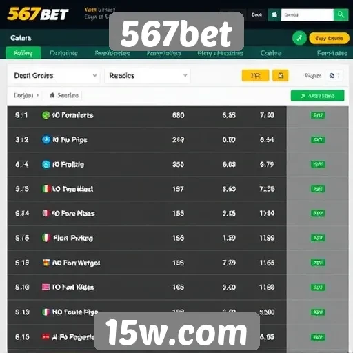 Comparativo entre 567bet e concorrentes do mercado